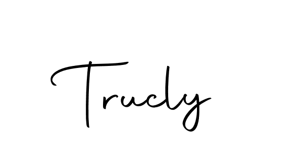 It looks lik you need a new signature style for name Trucly. Design unique handwritten (Autography-DOLnW) signature with our free signature maker in just a few clicks. Trucly signature style 10 images and pictures png