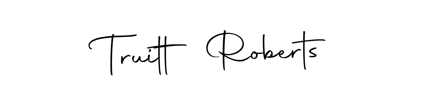 Similarly Autography-DOLnW is the best handwritten signature design. Signature creator online .You can use it as an online autograph creator for name Truitt Roberts. Truitt Roberts signature style 10 images and pictures png