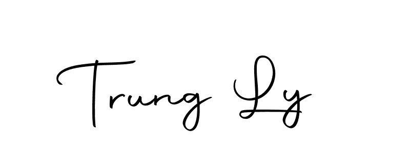Make a beautiful signature design for name Trung Ly. With this signature (Autography-DOLnW) style, you can create a handwritten signature for free. Trung Ly signature style 10 images and pictures png