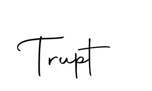 Check out images of Autograph of Trupt name. Actor Trupt Signature Style. Autography-DOLnW is a professional sign style online. Trupt signature style 10 images and pictures png