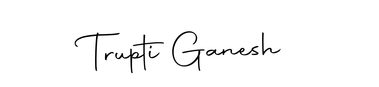 Make a beautiful signature design for name Trupti Ganesh. Use this online signature maker to create a handwritten signature for free. Trupti Ganesh signature style 10 images and pictures png