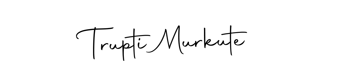 Autography-DOLnW is a professional signature style that is perfect for those who want to add a touch of class to their signature. It is also a great choice for those who want to make their signature more unique. Get Trupti Murkute name to fancy signature for free. Trupti Murkute signature style 10 images and pictures png