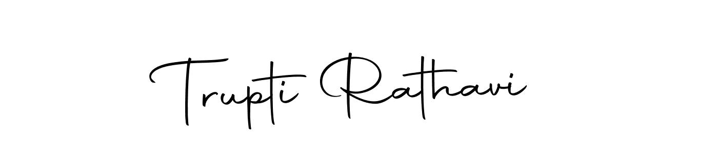 if you are searching for the best signature style for your name Trupti Rathavi. so please give up your signature search. here we have designed multiple signature styles  using Autography-DOLnW. Trupti Rathavi signature style 10 images and pictures png