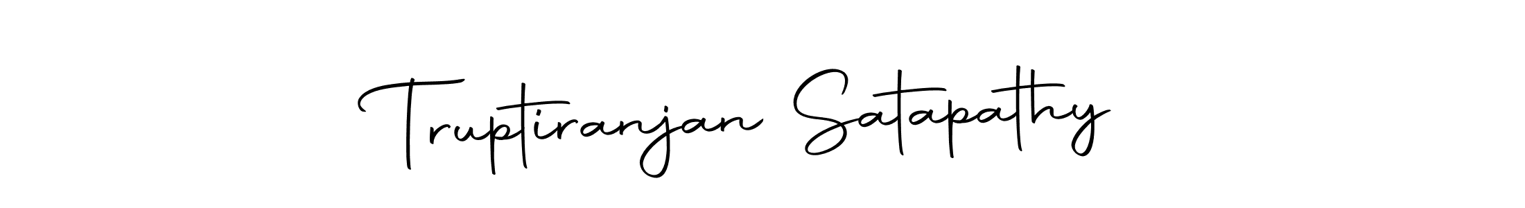 Design your own signature with our free online signature maker. With this signature software, you can create a handwritten (Autography-DOLnW) signature for name Truptiranjan Satapathy. Truptiranjan Satapathy signature style 10 images and pictures png