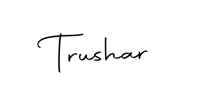 It looks lik you need a new signature style for name Trushar. Design unique handwritten (Autography-DOLnW) signature with our free signature maker in just a few clicks. Trushar signature style 10 images and pictures png