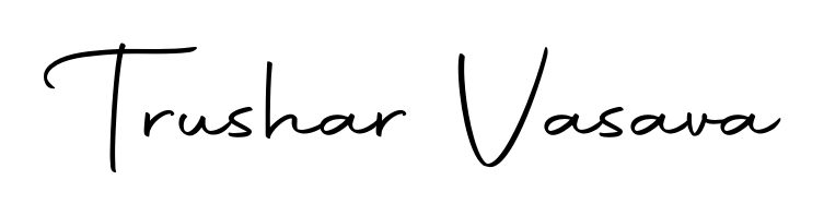 It looks like you need a new signature style for name Trushar Vasava. Design unique handwritten (Autography-DOLnW) signature with our free signature maker in just a few clicks. Trushar Vasava signature style 10 images and pictures png