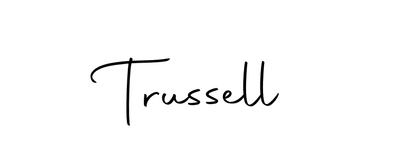 How to Draw Trussell signature style? Autography-DOLnW is a latest design signature styles for name Trussell. Trussell signature style 10 images and pictures png