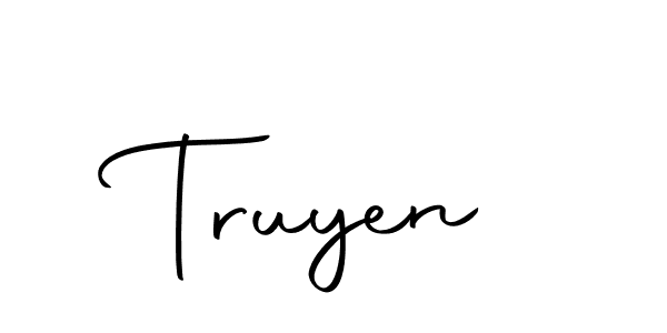 How to make Truyen signature? Autography-DOLnW is a professional autograph style. Create handwritten signature for Truyen name. Truyen signature style 10 images and pictures png
