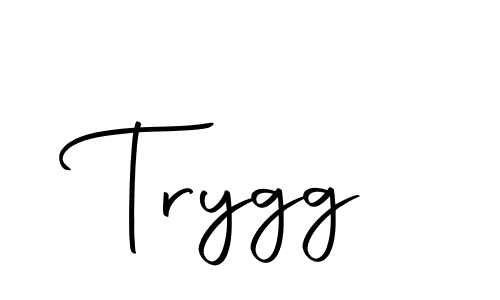 You should practise on your own different ways (Autography-DOLnW) to write your name (Trygg) in signature. don't let someone else do it for you. Trygg signature style 10 images and pictures png