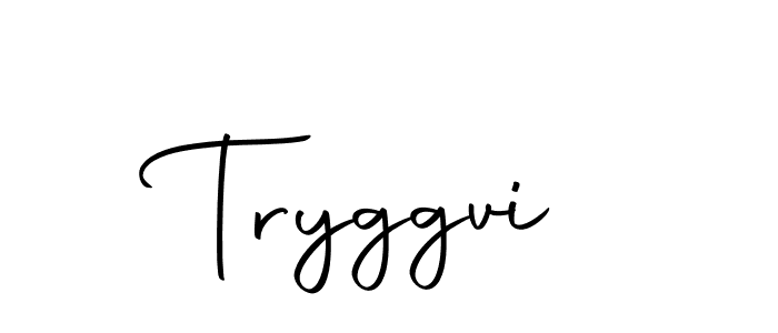 Make a beautiful signature design for name Tryggvi. With this signature (Autography-DOLnW) style, you can create a handwritten signature for free. Tryggvi signature style 10 images and pictures png