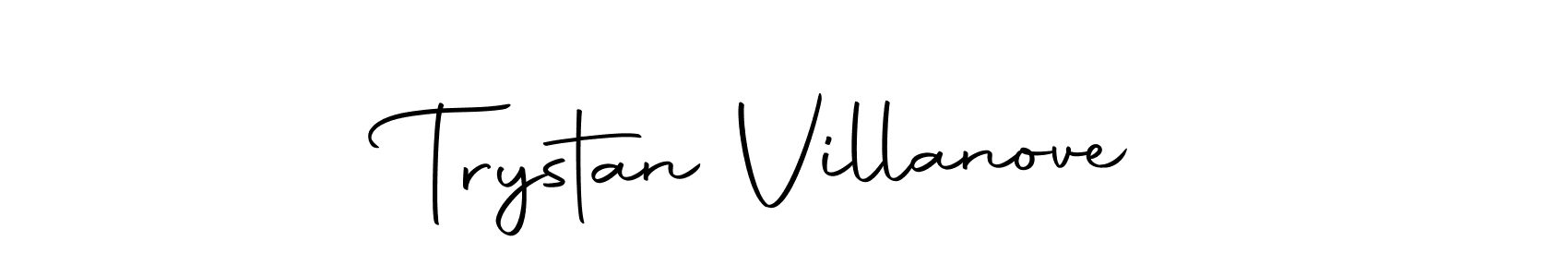 How to make Trystan Villanove signature? Autography-DOLnW is a professional autograph style. Create handwritten signature for Trystan Villanove name. Trystan Villanove signature style 10 images and pictures png