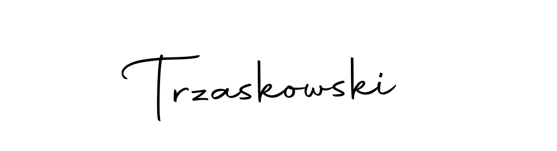 You should practise on your own different ways (Autography-DOLnW) to write your name (Trzaskowski) in signature. don't let someone else do it for you. Trzaskowski signature style 10 images and pictures png