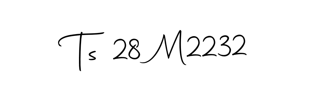 The best way (Autography-DOLnW) to make a short signature is to pick only two or three words in your name. The name Ts 28 M2232 include a total of six letters. For converting this name. Ts 28 M2232 signature style 10 images and pictures png