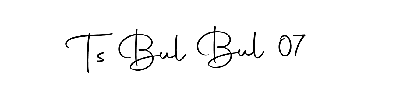 How to make Ts Bul Bul 07 signature? Autography-DOLnW is a professional autograph style. Create handwritten signature for Ts Bul Bul 07 name. Ts Bul Bul 07 signature style 10 images and pictures png