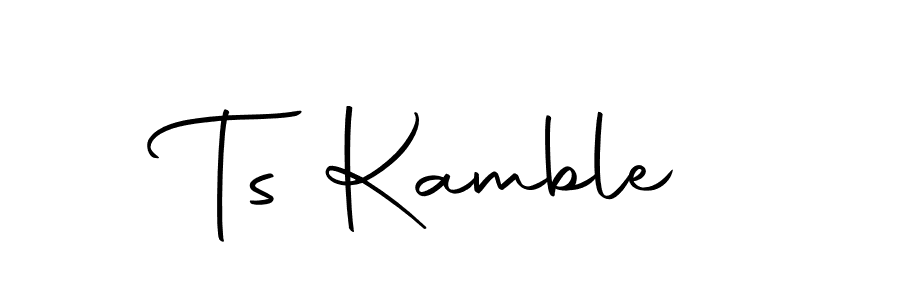 Make a short Ts Kamble signature style. Manage your documents anywhere anytime using Autography-DOLnW. Create and add eSignatures, submit forms, share and send files easily. Ts Kamble signature style 10 images and pictures png