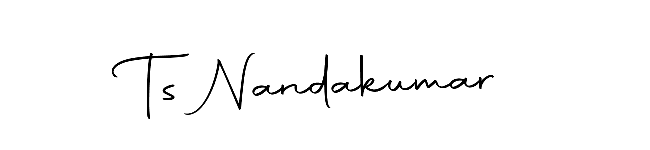 Also we have Ts Nandakumar name is the best signature style. Create professional handwritten signature collection using Autography-DOLnW autograph style. Ts Nandakumar signature style 10 images and pictures png