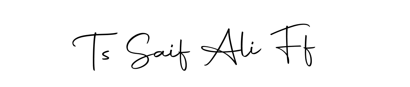 Design your own signature with our free online signature maker. With this signature software, you can create a handwritten (Autography-DOLnW) signature for name Ts Saif Ali Ff. Ts Saif Ali Ff signature style 10 images and pictures png