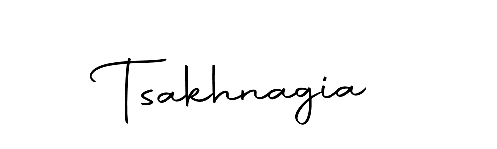 Tsakhnagia stylish signature style. Best Handwritten Sign (Autography-DOLnW) for my name. Handwritten Signature Collection Ideas for my name Tsakhnagia. Tsakhnagia signature style 10 images and pictures png