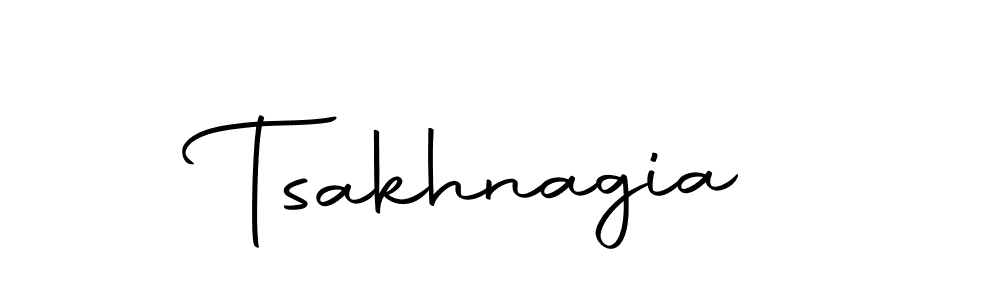 Tsakhnagia stylish signature style. Best Handwritten Sign (Autography-DOLnW) for my name. Handwritten Signature Collection Ideas for my name Tsakhnagia. Tsakhnagia signature style 10 images and pictures png