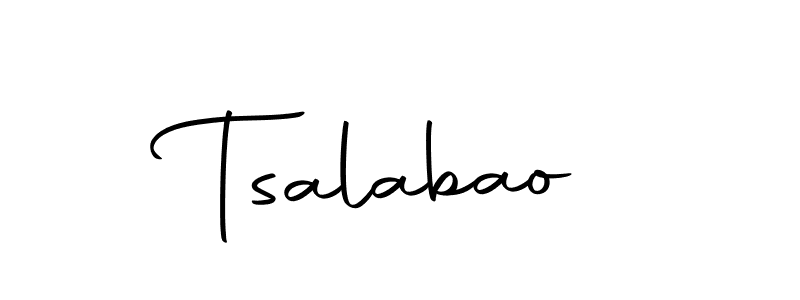 Also we have Tsalabao name is the best signature style. Create professional handwritten signature collection using Autography-DOLnW autograph style. Tsalabao signature style 10 images and pictures png
