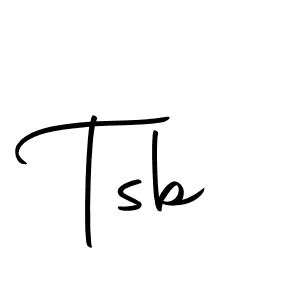 Create a beautiful signature design for name Tsb. With this signature (Autography-DOLnW) fonts, you can make a handwritten signature for free. Tsb signature style 10 images and pictures png