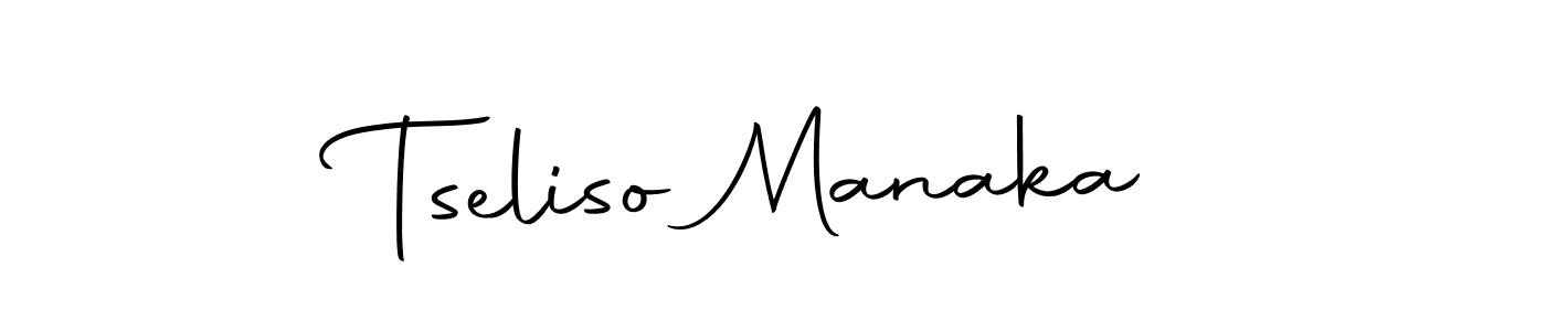 Also we have Tseliso Manaka name is the best signature style. Create professional handwritten signature collection using Autography-DOLnW autograph style. Tseliso Manaka signature style 10 images and pictures png