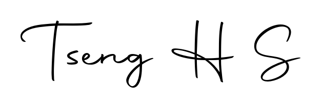 A classic penmanship look for Tseng H S. The Autography-DOLnW font brings timeless elegance and confidence to every signed document. Tseng H S signature style 10 images and pictures png