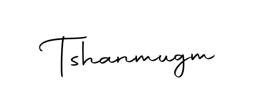 Create a beautiful signature design for name Tshanmugm. With this signature (Autography-DOLnW) fonts, you can make a handwritten signature for free. Tshanmugm signature style 10 images and pictures png