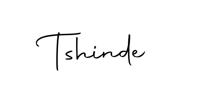 Make a beautiful signature design for name Tshinde. With this signature (Autography-DOLnW) style, you can create a handwritten signature for free. Tshinde signature style 10 images and pictures png