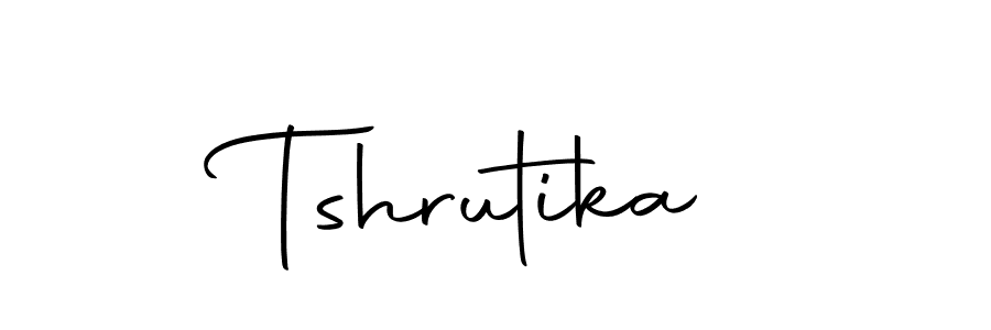 You can use this online signature creator to create a handwritten signature for the name Tshrutika. This is the best online autograph maker. Tshrutika signature style 10 images and pictures png