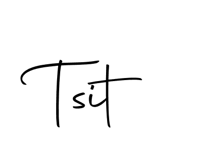 Make a beautiful signature design for name Tsit. With this signature (Autography-DOLnW) style, you can create a handwritten signature for free. Tsit signature style 10 images and pictures png