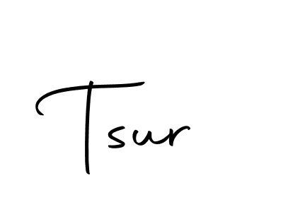 Make a beautiful signature design for name Tsur. Use this online signature maker to create a handwritten signature for free. Tsur signature style 10 images and pictures png