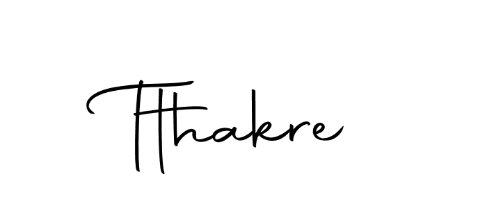 You should practise on your own different ways (Autography-DOLnW) to write your name (Tthakre) in signature. don't let someone else do it for you. Tthakre signature style 10 images and pictures png