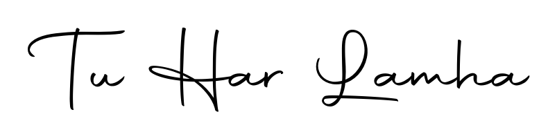 Enhance your business communications with Tu Har Lamha signature in Autography-DOLnW lettering. Clean, modern, and universally compatible. Tu Har Lamha signature style 10 images and pictures png