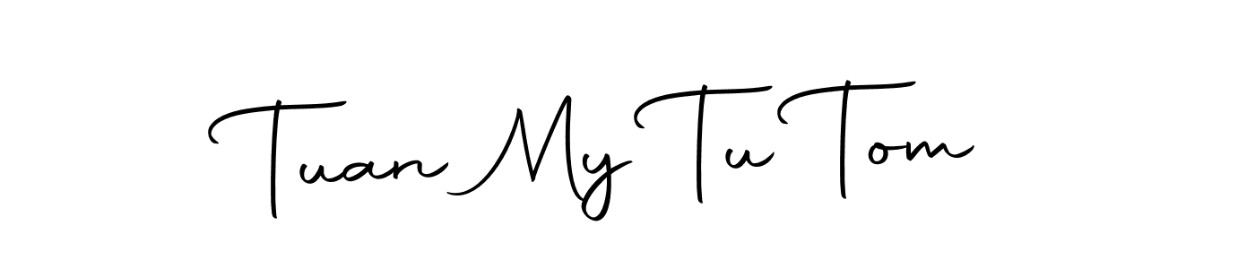 Tuan My Tu Tom stylish signature style. Best Handwritten Sign (Autography-DOLnW) for my name. Handwritten Signature Collection Ideas for my name Tuan My Tu Tom. Tuan My Tu Tom signature style 10 images and pictures png