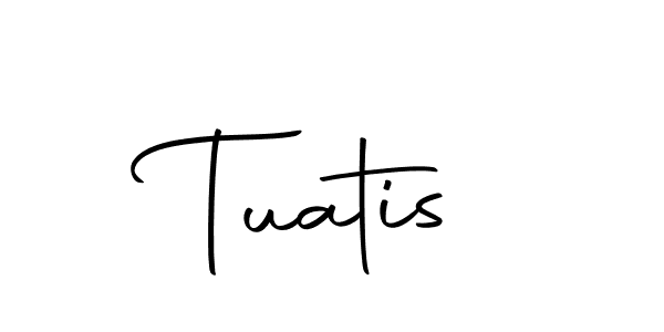 if you are searching for the best signature style for your name Tuatis. so please give up your signature search. here we have designed multiple signature styles  using Autography-DOLnW. Tuatis signature style 10 images and pictures png