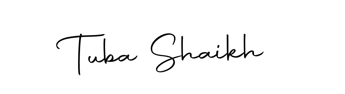 You can use this online signature creator to create a handwritten signature for the name Tuba Shaikh. This is the best online autograph maker. Tuba Shaikh signature style 10 images and pictures png