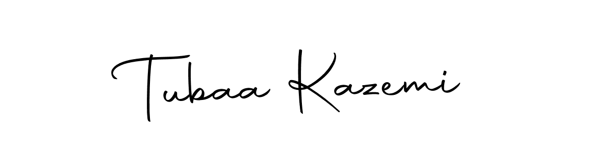 Also we have Tubaa Kazemi name is the best signature style. Create professional handwritten signature collection using Autography-DOLnW autograph style. Tubaa Kazemi signature style 10 images and pictures png