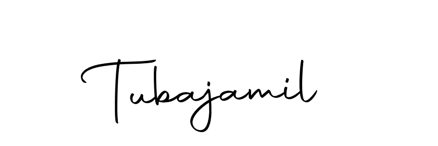if you are searching for the best signature style for your name Tubajamil. so please give up your signature search. here we have designed multiple signature styles  using Autography-DOLnW. Tubajamil signature style 10 images and pictures png