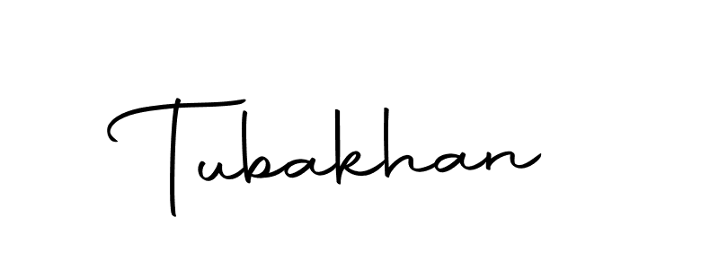 How to make Tubakhan name signature. Use Autography-DOLnW style for creating short signs online. This is the latest handwritten sign. Tubakhan signature style 10 images and pictures png