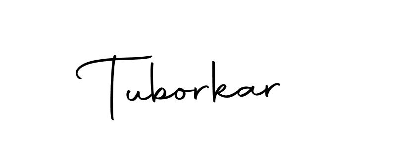 Design your own signature with our free online signature maker. With this signature software, you can create a handwritten (Autography-DOLnW) signature for name Tuborkar. Tuborkar signature style 10 images and pictures png