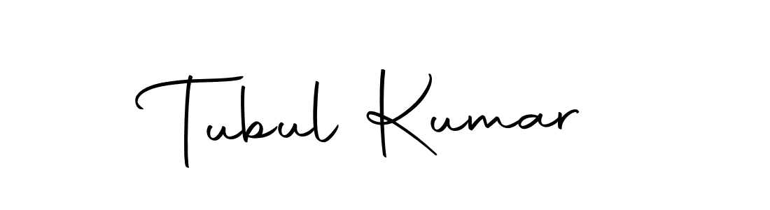 How to make Tubul Kumar name signature. Use Autography-DOLnW style for creating short signs online. This is the latest handwritten sign. Tubul Kumar signature style 10 images and pictures png