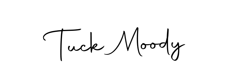 Make a beautiful signature design for name Tuck Moody. With this signature (Autography-DOLnW) style, you can create a handwritten signature for free. Tuck Moody signature style 10 images and pictures png