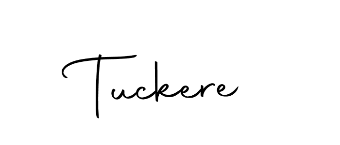 Create a beautiful signature design for name Tuckere. With this signature (Autography-DOLnW) fonts, you can make a handwritten signature for free. Tuckere signature style 10 images and pictures png