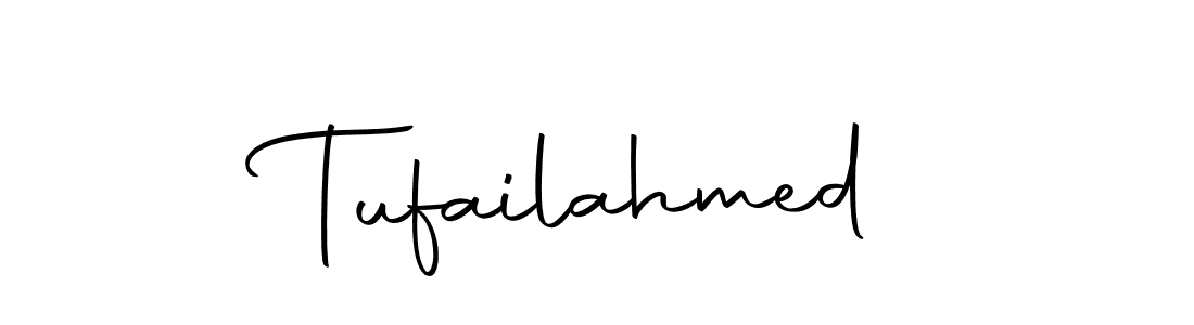 Autography-DOLnW is a professional signature style that is perfect for those who want to add a touch of class to their signature. It is also a great choice for those who want to make their signature more unique. Get Tufailahmed name to fancy signature for free. Tufailahmed signature style 10 images and pictures png