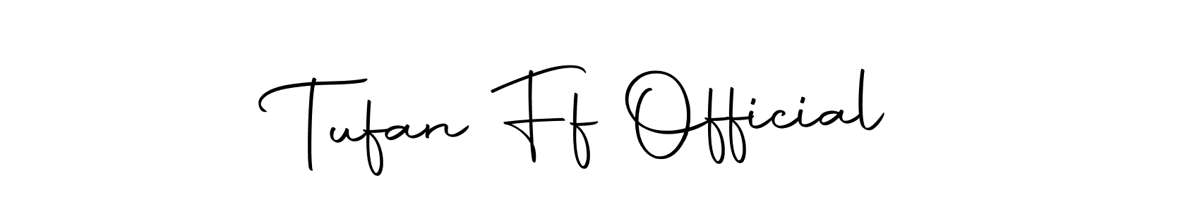 The best way (Autography-DOLnW) to make a short signature is to pick only two or three words in your name. The name Tufan Ff Official include a total of six letters. For converting this name. Tufan Ff Official signature style 10 images and pictures png
