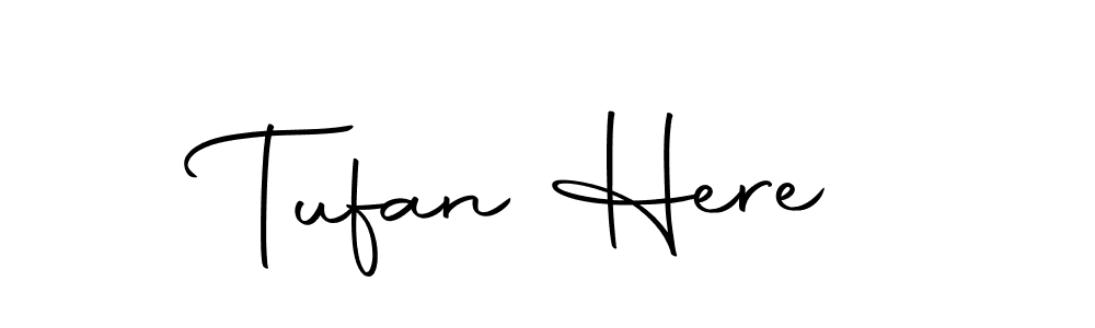 Use a signature maker to create a handwritten signature online. With this signature software, you can design (Autography-DOLnW) your own signature for name Tufan Here. Tufan Here signature style 10 images and pictures png