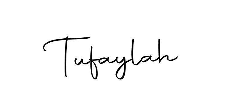 Make a beautiful signature design for name Tufaylah. Use this online signature maker to create a handwritten signature for free. Tufaylah signature style 10 images and pictures png