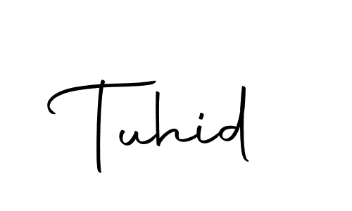 How to make Tuhid signature? Autography-DOLnW is a professional autograph style. Create handwritten signature for Tuhid name. Tuhid signature style 10 images and pictures png