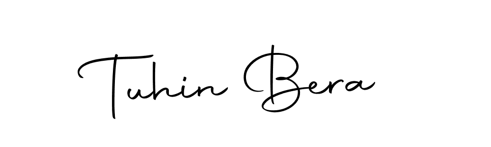 Design your own signature with our free online signature maker. With this signature software, you can create a handwritten (Autography-DOLnW) signature for name Tuhin Bera. Tuhin Bera signature style 10 images and pictures png